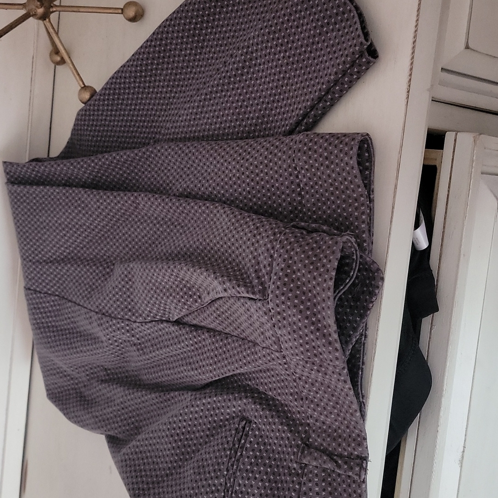 Loft modern print skinny leg pants